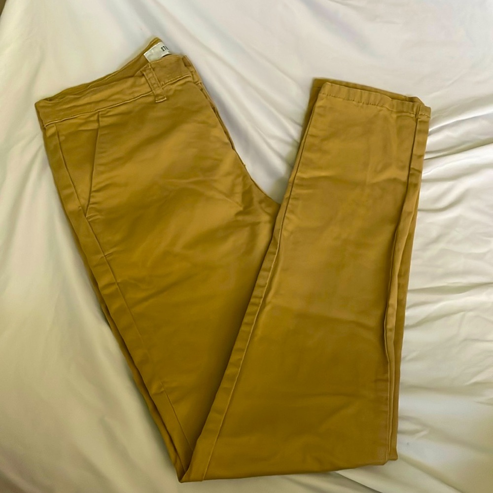 Men’s stretch skinny khakis by Topman Sz 32 W X 32 L